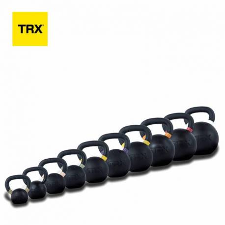 TRX Rubber Coated Gravity Cast Kettlebell - 28 kg