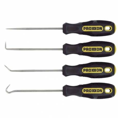 Set special cu carlige PROXXON Micro, 4piese