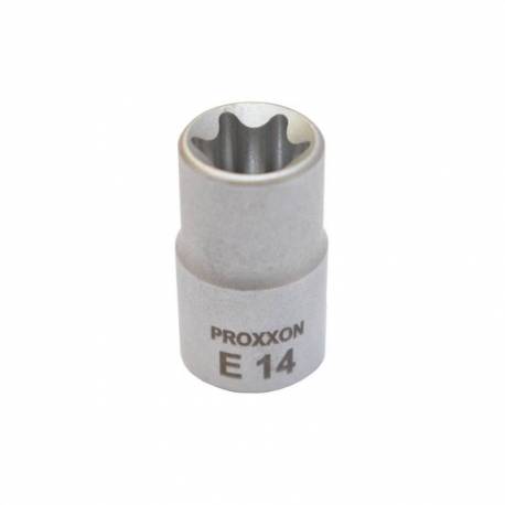 Cheie tubulara PROXXON cu prindere 3/8", profil Torx E14