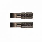 Set 2 biti pentru insurubare FELO, profil drept, 3.5x0.6mm, 25mm