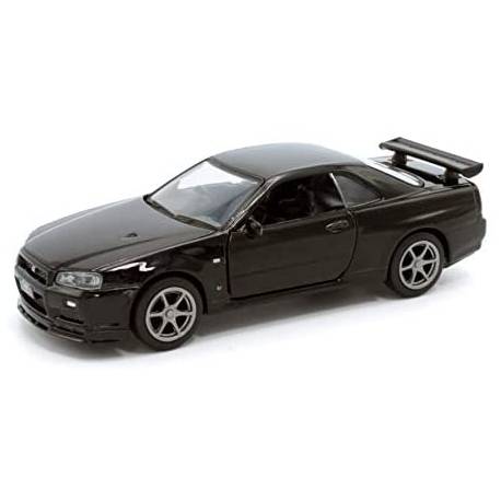 Macheta auto NISSAN Skyline GT-R (R34) V Spec II (1989) 1:36 negru