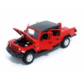 Macheta auto JEEP Gladiator Pick-Up (2019) 1:32 rosu, negru