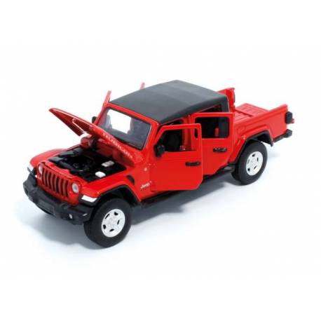 Macheta auto JEEP Gladiator Pick-Up (2019) 1:32 rosu, negru