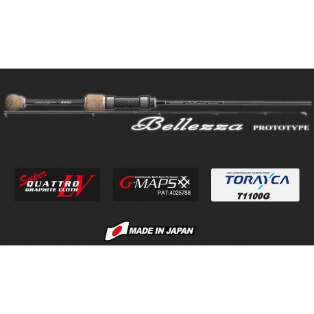 Lanseta GRAPHITELEADER Bellezza Prototype 21GBLZPS-572XUL-S Regular Fast1.70m 0.2-2.5g XUltra Light 2 tronsoane