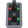 Comenzi la distanta QUICK TCD 1044 pentru 2 propulsoare BTQ, cu 2 joystick-uri