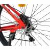 Bicicleta MTB-HT CARPAT ACURA CSC27/99H, 21 viteze, roti 27.5 Inch, frane hidraulice, rosu/negru/alb