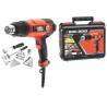 Pistol cu aer cald BLACK & DECKER KX2200K, 230V, debit aer 360/720 l/min debit aer, cablu 3m