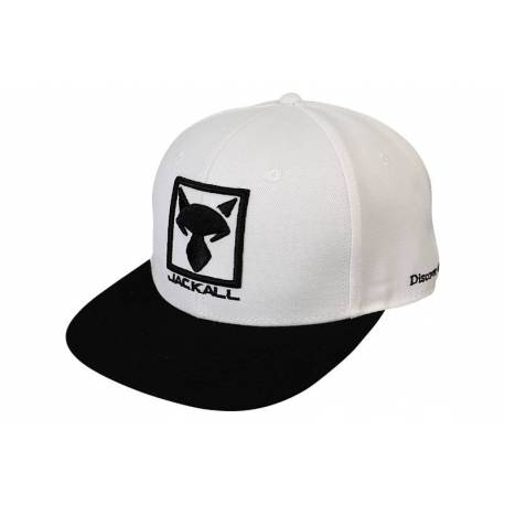 Sapca JACKALL Square Logo White/Black