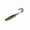 Vierme JACKALL Wobbring 3", 7.6cm, culoare Green Pumpkin Light Chartreuse, 6 buc/plic