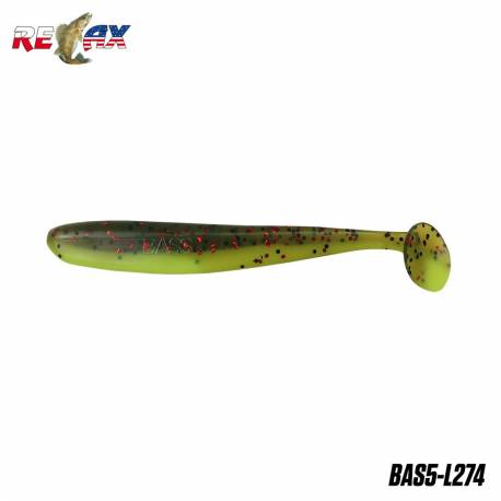 Shad RELAX Bass 12.5cm Laminat, culoare L274, 5buc/plic