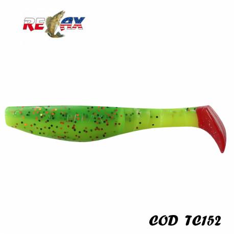 Shad RELAX Kopyto 10cm 4L Tricolor, culoare TC152, 4buc/plic