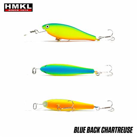 Vobler HMKL Shad 45 SP, 4.5cm, 2.8g, suspending, culoare Blue Back Chartreuse