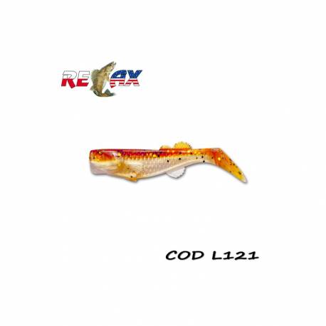 Shad RELAX Kalifornia 3'' Laminat, 7.5cm, culoare L121, 10 buc/plic