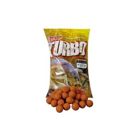 Boilies BENZAR Turbo Boilie 20mm, 800g, aroma Cioco Orange