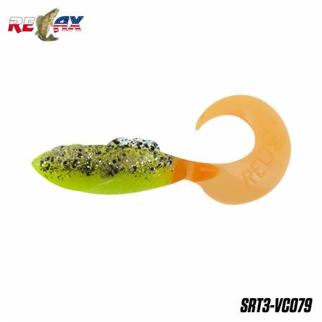 Naluci RELAX Super Fish Twister Tail 3'' TC, 7.5cm, culoare VC079, 10buc/plic