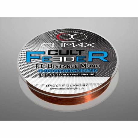 Fir CLIMAX Cult Feeder Distance Mono 200m 0.20mm Golden Brown