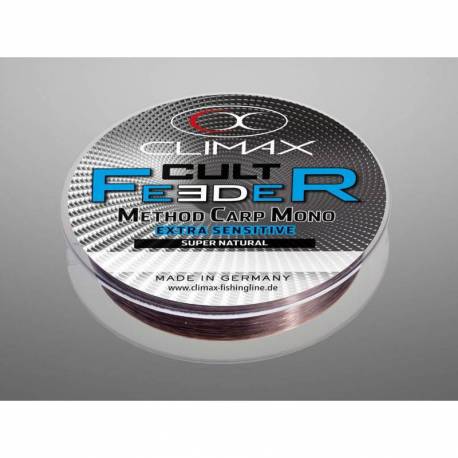 Fir CLIMAX Cult Feeder Method Carp Mono 300m 0.22mm Dark Brown