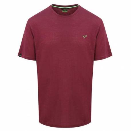 TRICOU KORDA LE LOYAL TEE BURGUNDY MAR.S