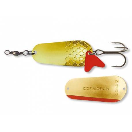 Lingurita oscilanta CORMORAN CORA-Z 8cn, 45g, culoare Gold/Gold