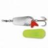 Lingurita oscilanta CORMORAN CORA-Z 8cn, 45g, culoare Silver/Chartreuse