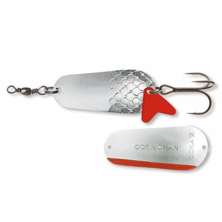 Lingurita oscilanta CORMORAN CORA-Z 8cn, 45g, culoare Silver/Silver