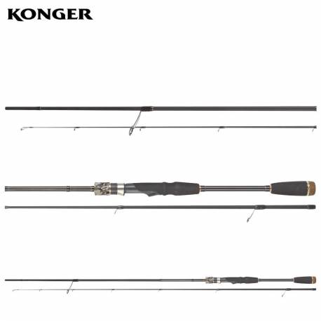 Lanseta spinning KONGER Venom Pride Spin 2282, 2.28m, 7-28g, 2 tronsoane