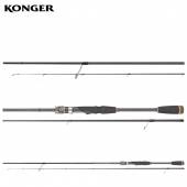 Lanseta spinning KONGER Venom Stream Spin 2282, 2.28cm, 4-17g, 2 tronsoane