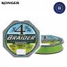 Fir textil KONGER Braider x4 Fluo Green 0.06mm / 150m