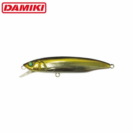 Vobler DAMIKI Tokon Minnow, SLow Float, 9cm, 13g, culoare 315H Black Silver Holo