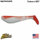 Shad KONGER Killer Shadow, 11cm, 13.5g, culoare 007 (5buc/plic)