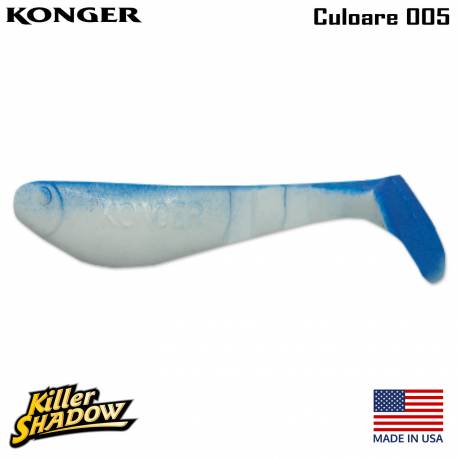 Shad KONGER Killer Shadow, 7.5cm, culoare 005 (5buc/plic)