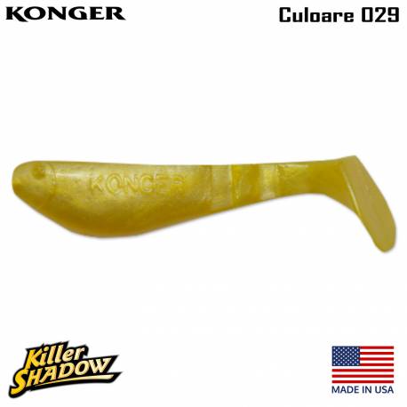 Shad KONGER Killer Shadow, 5.5cm, culoare 029 (5buc/plic)