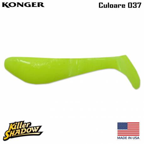 Shad KONGER Killer Shadow, 5.5cm, culoare 037 (5buc/plic)