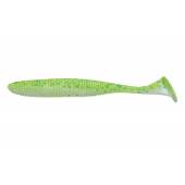 Shad JACKALL Rhythm Wave 3.8", 9.6cm, culoare Chartreuse Back Shad, 7 buc/plic