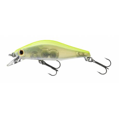 Vobler DAIWA TN Wise Minnow, 5.0cm, 5.2g, Sinking, culoare Chartreuse Back Pearl