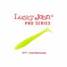 Naluci LUCKY JOHN Tioga Fat 4.5", culoare 071 Lime Chartreuse, 4buc/plic