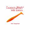 Naluci LUCKY JOHN Tioga Fat 4.5", culoare T26 Orange Chartreuse, 4buc/plic