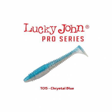 Naluci LUCKY JOHN Tioga Fat 4.5", culoare T05 Chrystal Blue, 4buc/plic