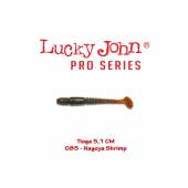 Shad LUCKY JOHN Tioga 2", 5.1cm, culoare 085, 10buc/plic