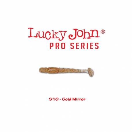 Shad LUCKY JOHN Tioga 2", 5.1cm, culoare S10, 10buc/plic