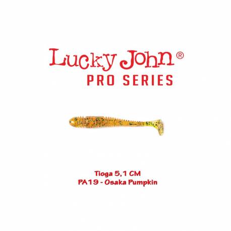 Shad LUCKY JOHN Tioga 2", 5.1cm, culoare PA19, 10buc/plic