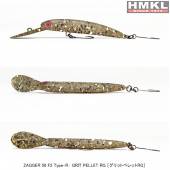 Vobler HMKL Zagger 50 F2 Type-R, 5cm, 1.6g, culoare Grit Pellet RG