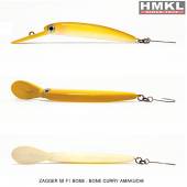 Vobler HMKL ZAGGER 50 F1 Bone, 5cm, 1.5g, culoare Bone Curry Amakuchi