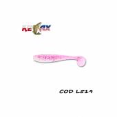 Naluci RELAX King Shad 7.5cm Laminated, culoare L519, 10buc/plic