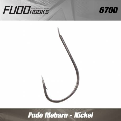 Carlige FUDO Mebaru (FDMB-NK) nr.10, NK-Nickel, 18buc/plic