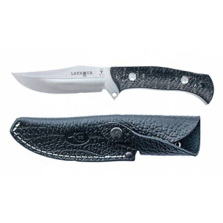 Cutit full tang MUELA LAKHOTA 12M, lama 12.5cm, maner micarta negru