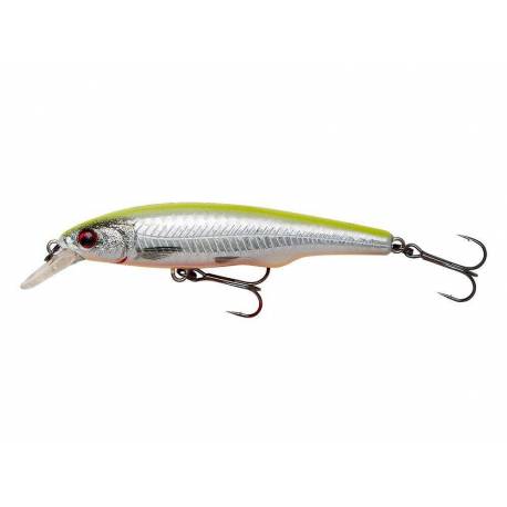 Vobler SAVAGE GEAR Gravity Twitch 9.5cm, 15g, Suspending, culoare Lemon Back Flash