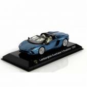 Macheta auto LAMBORGHINI Aventador S Roadster (2017) 1:43 albastru