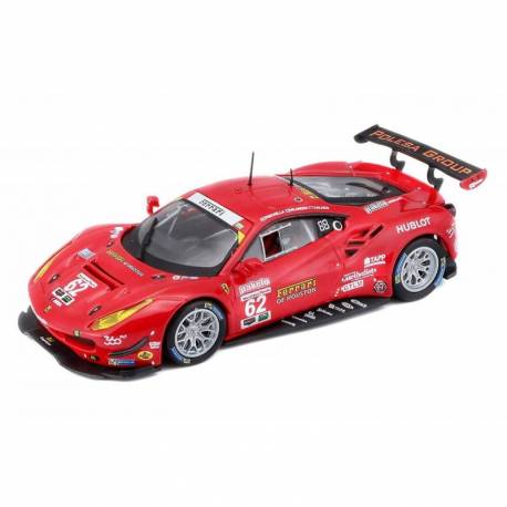 Macheta auto FERRARI 488 GTE 3.9L Turbo V8 24h Daytona (2017) 1:43 rosu