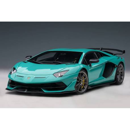 Macheta auto LAMBORGHINI Aventador SVJ (2019) 1:18 Blu Glauco